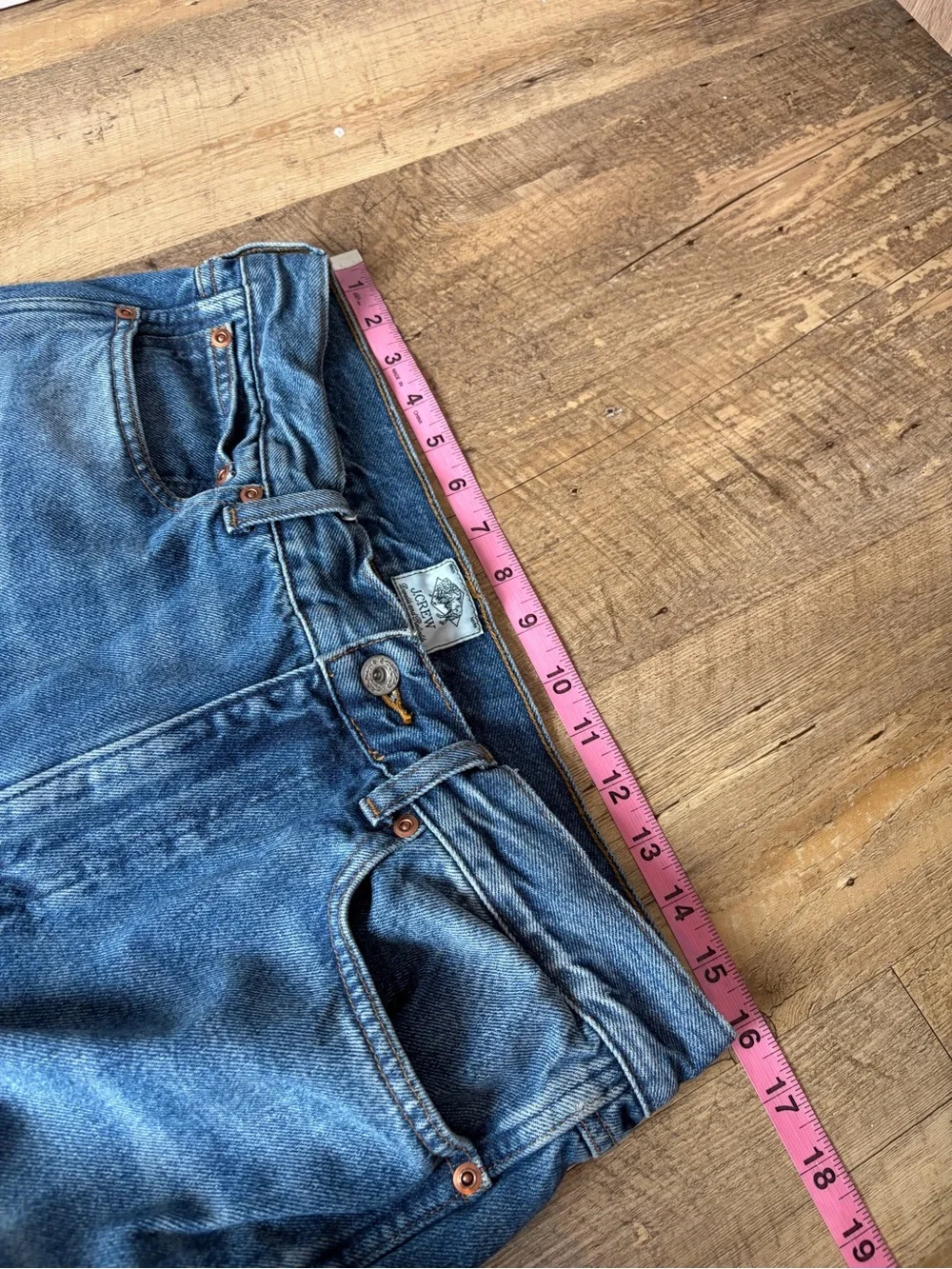J. Crew Men’s Bootcut Jeans in Vintage Medium Wash W32 L30